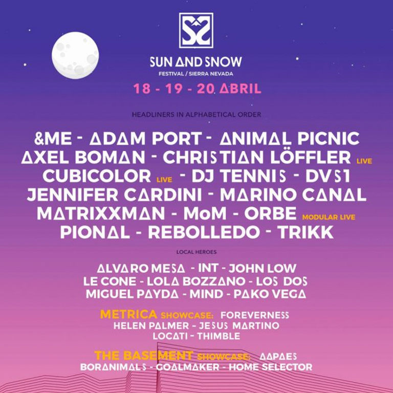 Sun and Snow Festival ¡abono de 3 días! Granada Fever